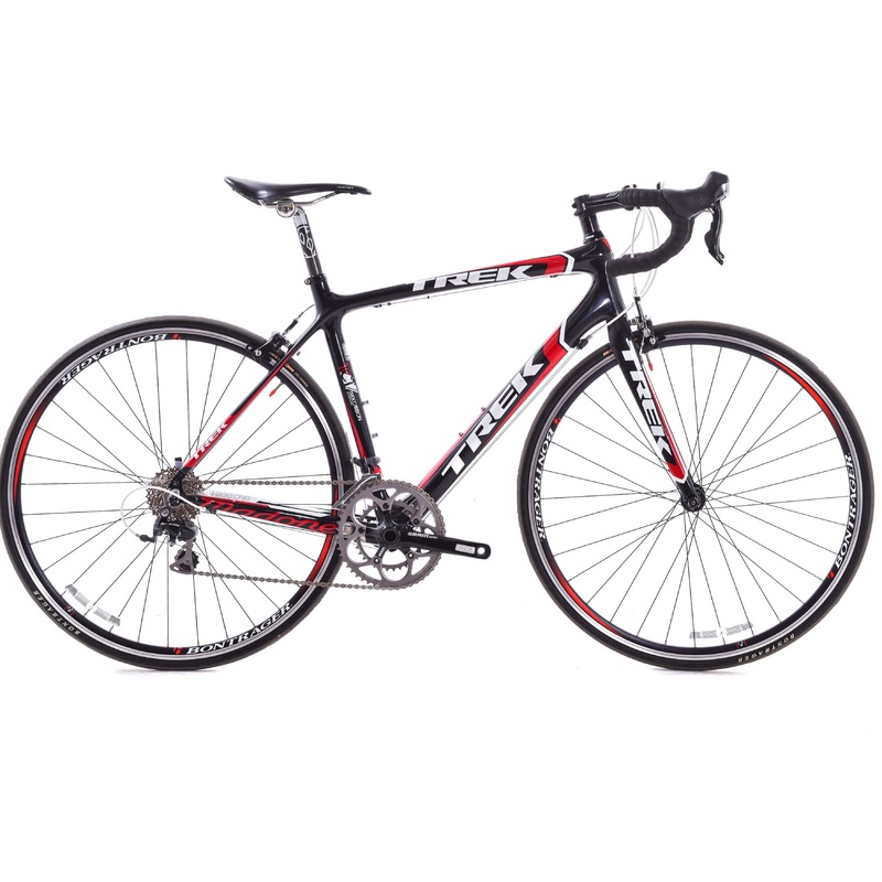 USED Trek Madone 3.1 C H2 54cm Carbon Road Bike Shimano 105 2×10 speed Black/Red