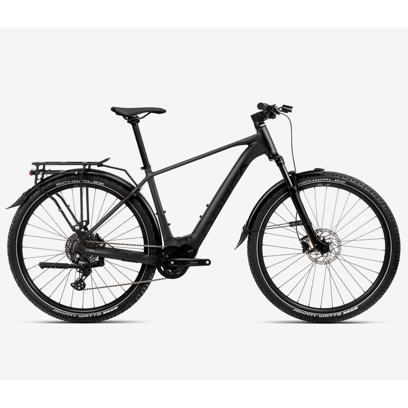 NEW 2023 Orbea Kemen SUV 40 28MPH Hybrid eBike – 540Wh – Shimano EP600 SM Mango (Gloss) – Black (Matte)
