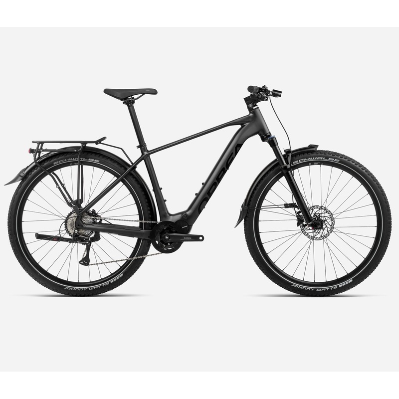 NEW 2024 Orbea Kemen SUV 40 28MPH Hybrid eBike – 540Wh – Shimano EP600 SM Metallic Night Black (Matt-Gloss)