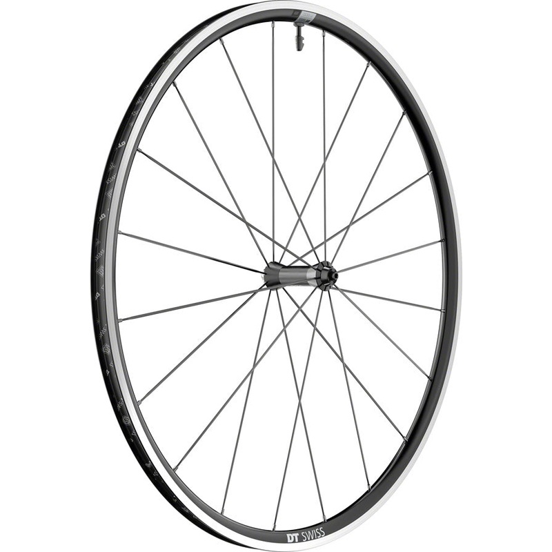NEW DT Swiss P 1800 Spline Front Wheel – 700, QR x 100mm, Rim Brake, Black