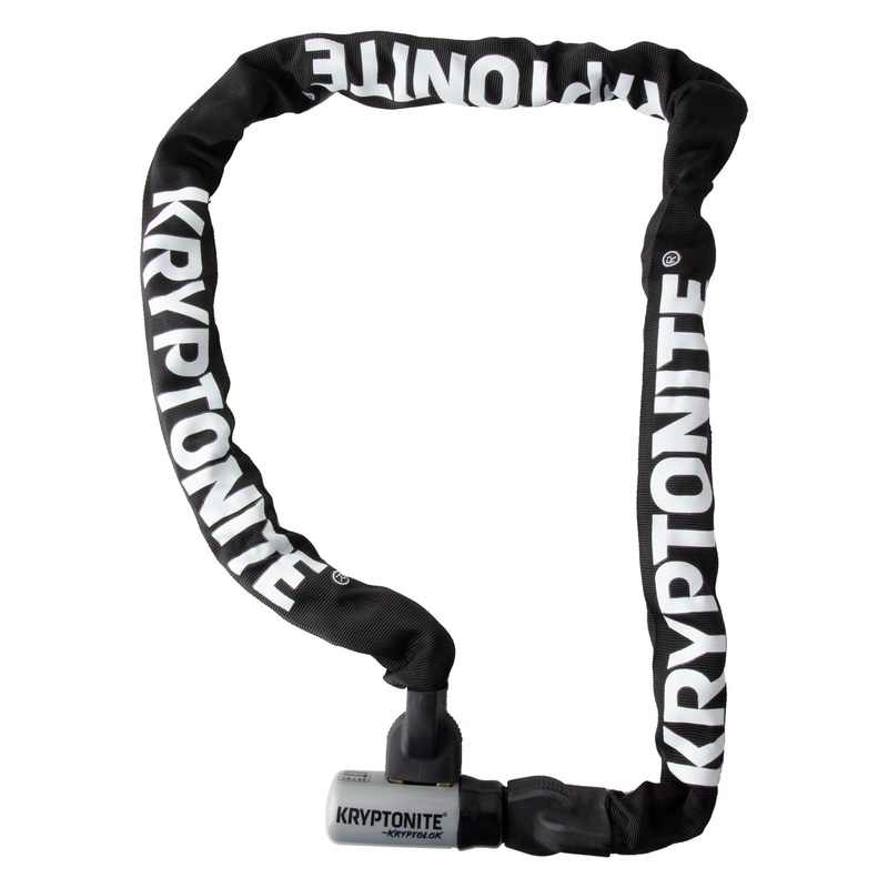 NEW Kryptonite, KryptoLok 2 915, Chain Lock, Key, 9mm, 152cm, 5′, Black
