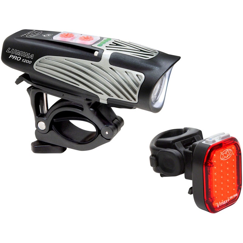 NEW NiteRider Lumina Pro 1200/Vmax+ Headlight/Taillight Set