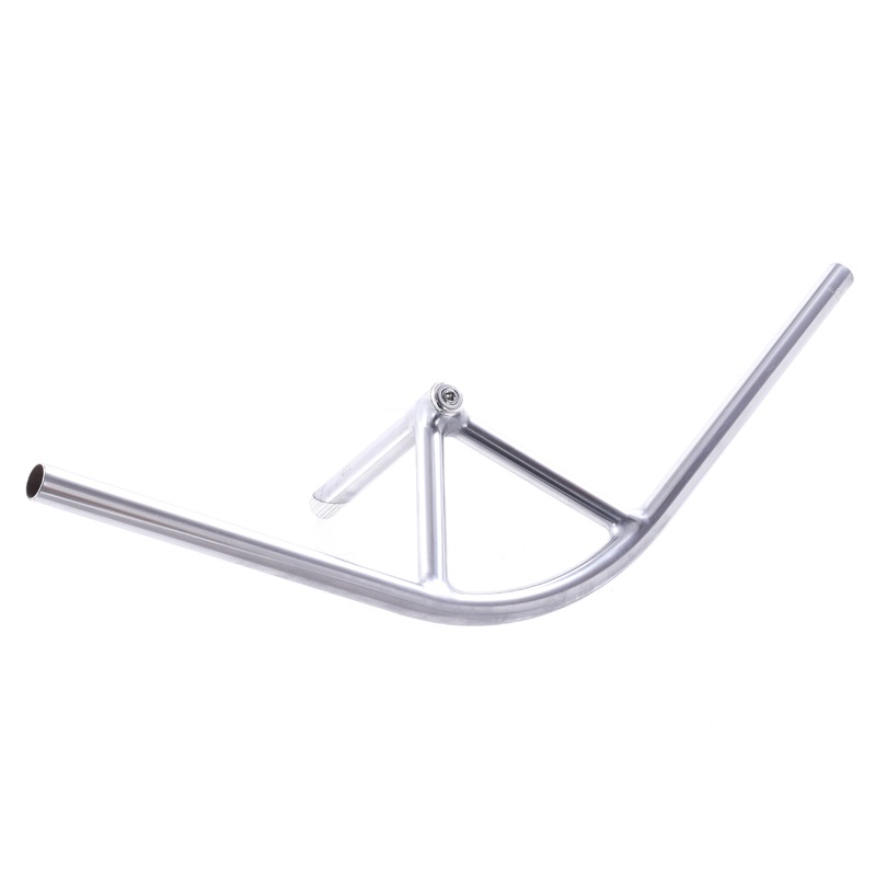 NEW out of box Nitto/Rivendell Bullmoose Handlebar dull bright TIG – 150mm reach, 190mm quill (B901R) Threaded