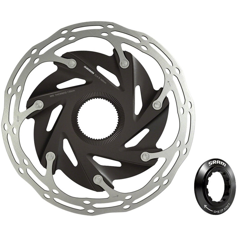NEW SRAM CenterLine XR Disc Brake Rotor – Center Lock, Lockring Included 140mm