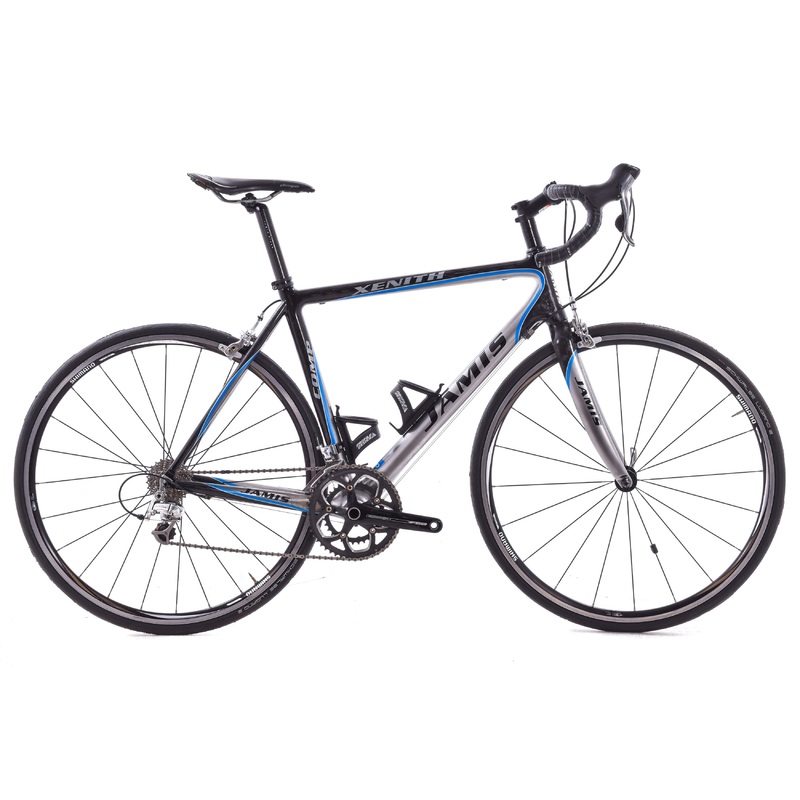 USED 2008 Jamis Xenith Comp 56cm Carbon Road Bike Shimano 105/Ultegra 2×10 speed Rim Brake