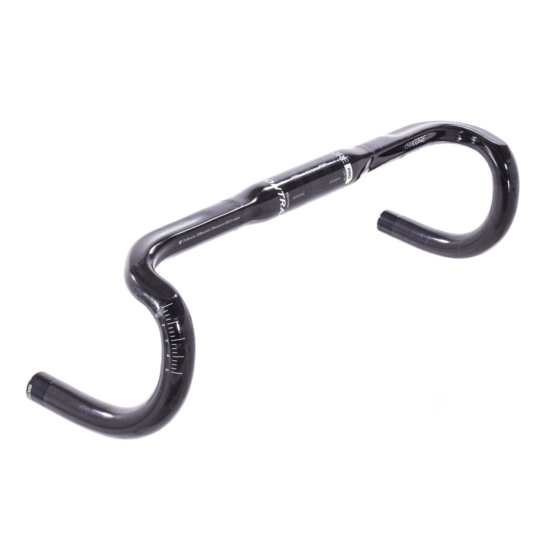USED Bontrager Isocore Pro VR-SF Carbon Drop Handlebar 42cm 4 Degree Flare 31.8 Clamp