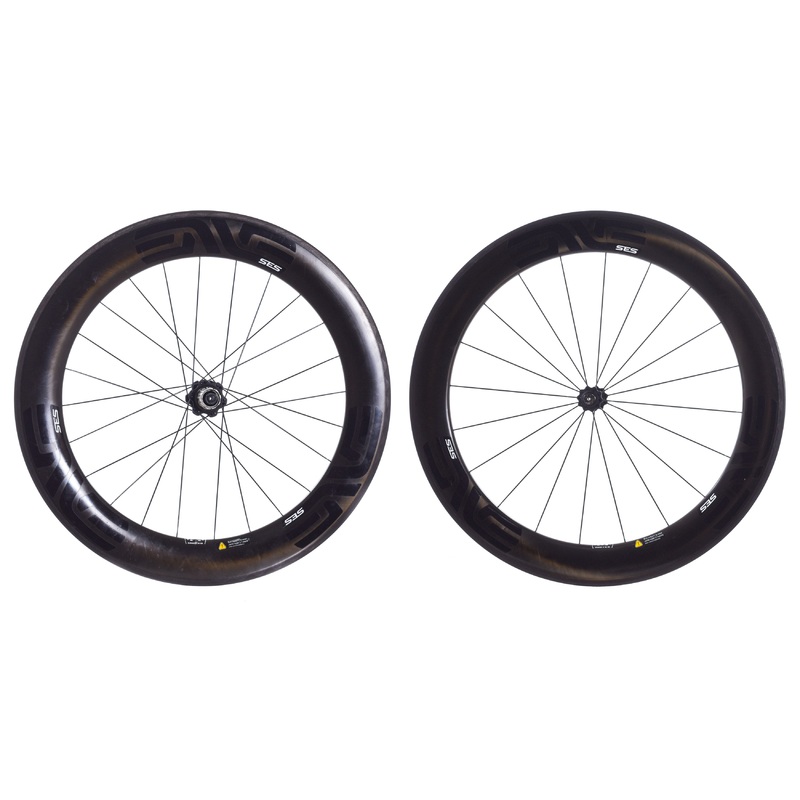 USED ENVE 7.8 700C Aero Carbon Wheelset Quick Release Rim Brake Clincher Shimano HG 11 speed