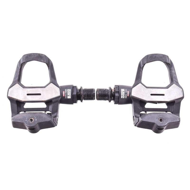 USED Look Keo 2 Max Carbon Road Bike Pedals