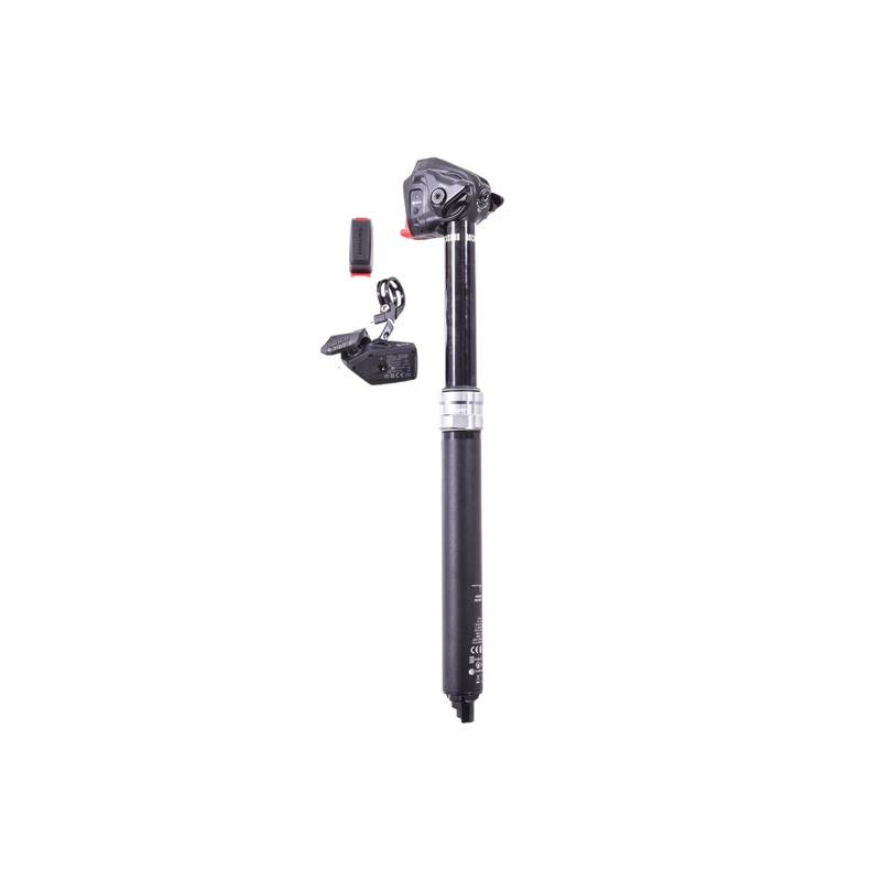 USED RockShox Reverb AXS Wireless Dropper Seatpost 125mm Travel 30.9mm Diameter 390 Length w/ Remote + Battery