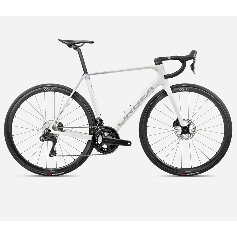 NEW 2026 Orbea ORCA M20iTEAM Carbon Road Bike 47cm Iris White (Gloss) – Lilac (Matt)