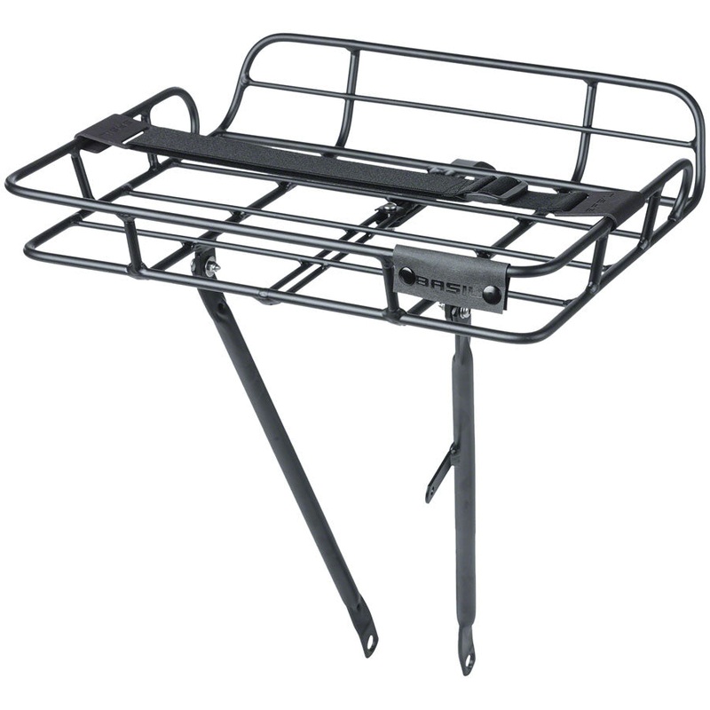 NEW Basil Portland Front Rack Aluminum Black