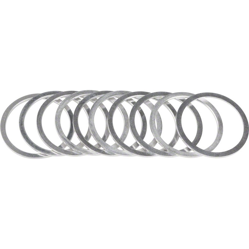 NEW :::BULK SERVICE::: Wheels Manufacturing Freewheel and Bottom Bracket Cup Shims 1.0mm Bag of 10