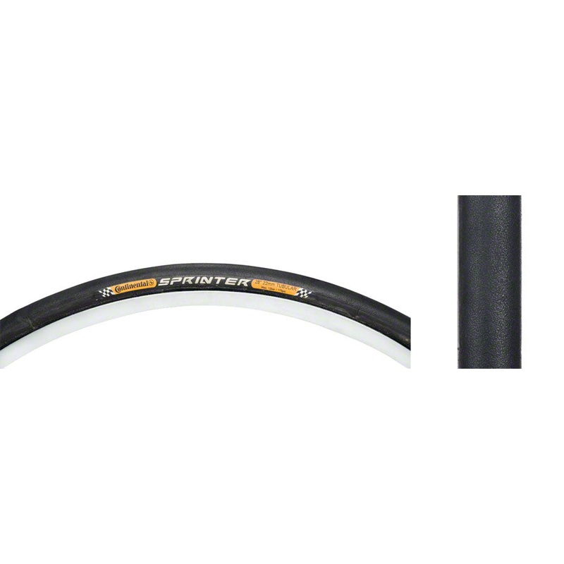 NEW Continental Sprinter Tubular Tire – 700 x 25, Tubular, Folding, Black, 180tpi