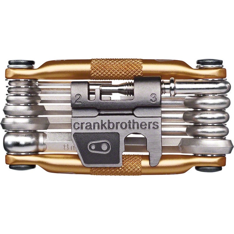 NEW Crank Brothers Multi-17 Tool: Gold