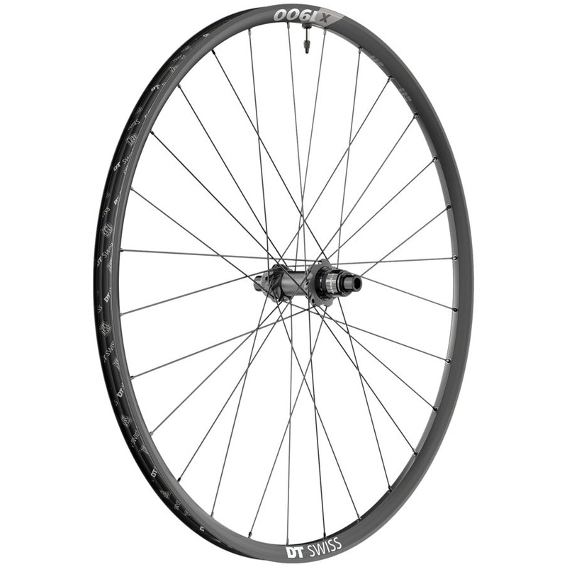 NEW DT Swiss X 1900 Spline 25 Rear Wheel – 29″, 12 x 148mm, Center-Lock, XD, Black