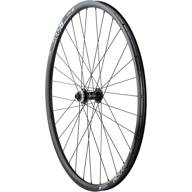 NEW Quality Wheels RS505 / DT R500 Disc Front Wheel 700, 12 Black
