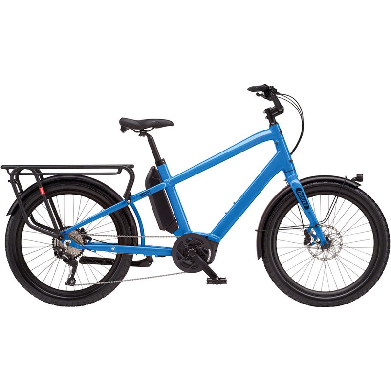 NEW Benno Boost E Class 3 Etility Ebike – Bosch Performance Line Speed 500Wh Step-Over Machine Blue One Size