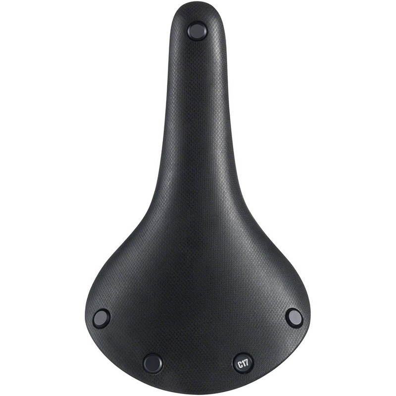 NEW Brooks Cambium C17 All Weather Saddle – Steel, Black, Men’s