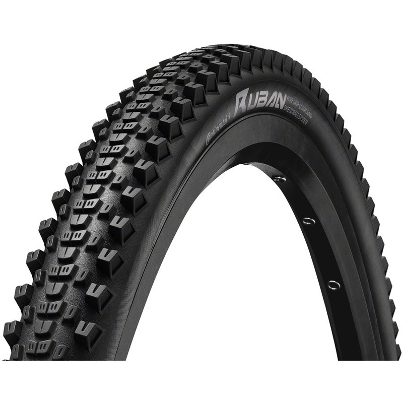 NEW Continental Ruban Tire – 27.5 x 2.10, Tubeless, Folding, Black SL, PureGrip, ShieldWall System, E25