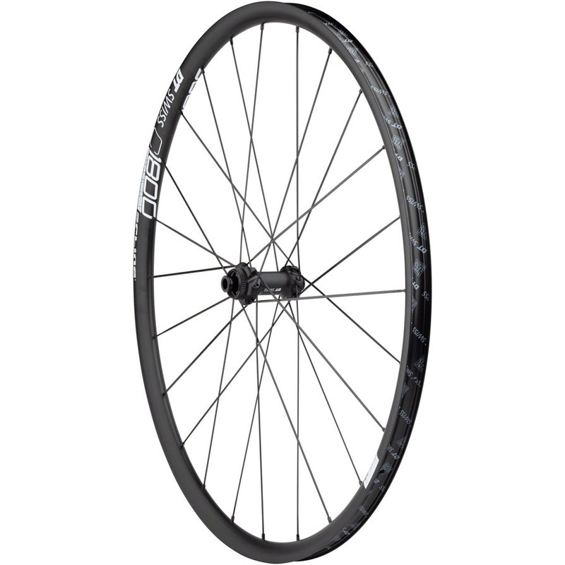 NEW DT Swiss C 1800 Spline Front Wheel – 700, 12 x 100mm, Center-Lock, Black