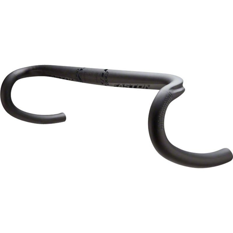 NEW Easton E100 Drop Handlebar – Carbon, 31.8mm, 44cm, Black