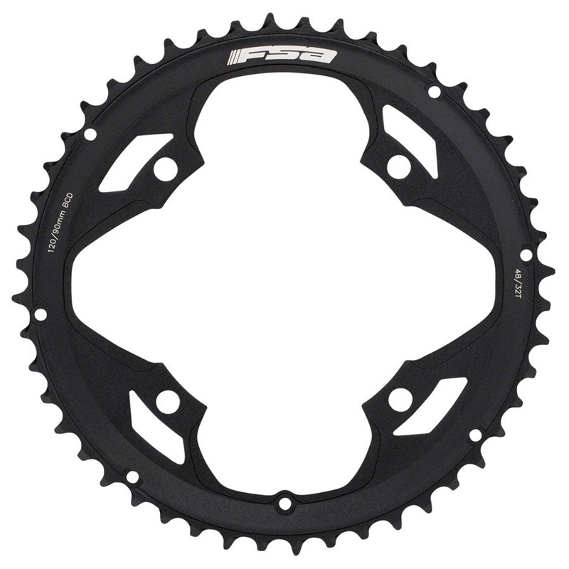 NEW Full Speed Ahead Vero Pro Chainring – 48t, 110mm BCD, 4-Bolt, Black