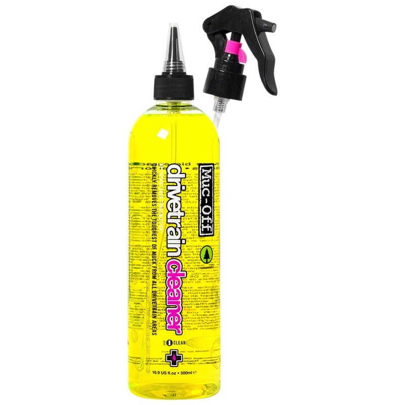 NEW Muc-Off Drivetrain Cleaner: 500ml Pourable/Spray Bottle