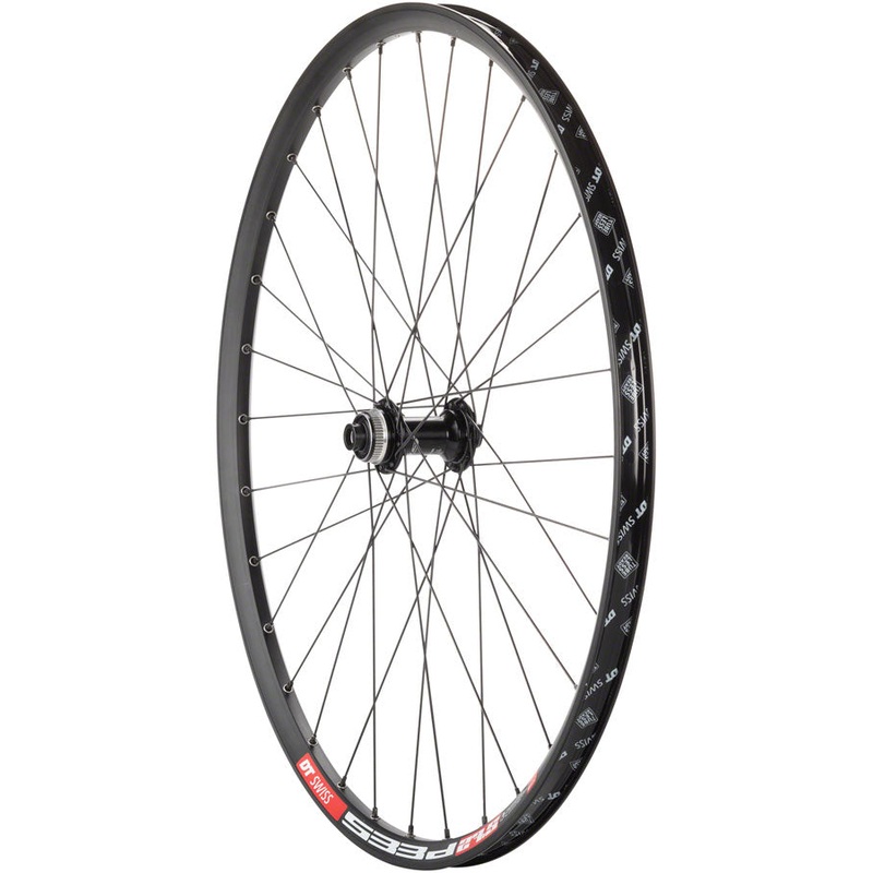 NEW Quality Wheels 105/DT 533d Front Wheel – 27.5″, 12 x 100mm, Center-Lock, Black