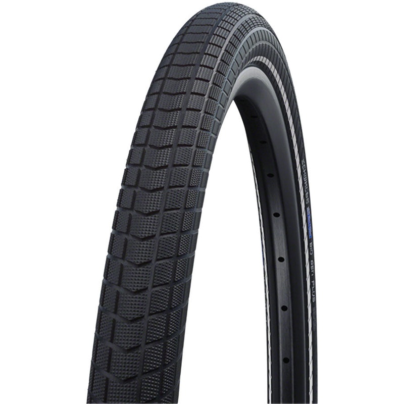 NEW Schwalbe Big Ben Plus Tire – 27.5 x 2.15 Clincher Wire Black/Reflective Performance Endurance E-50 GreenGuard DoubleDefense