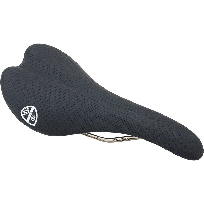 NEW All-City Gonzo Saddle – CrN/Ti Alloy, Black