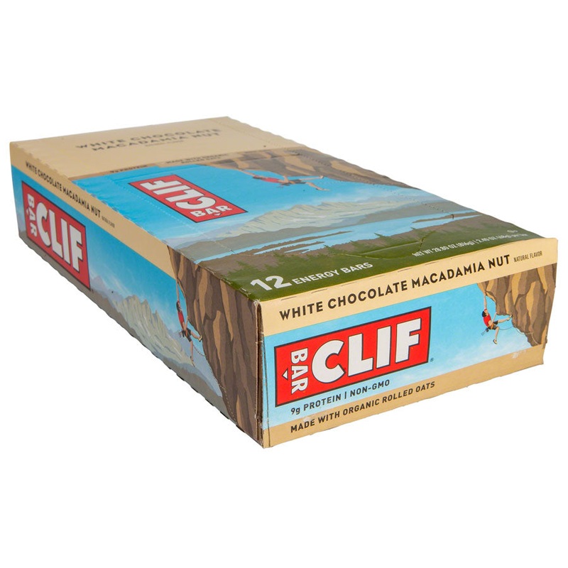NEW Clif Bar Original: White Chocolate Macadamia Box of 12