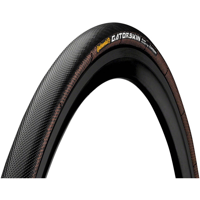 NEW Continental Sprinter Gatorskin Tire – 700 x 25, Tubular, Folding, Black, SafetySystem Breaker