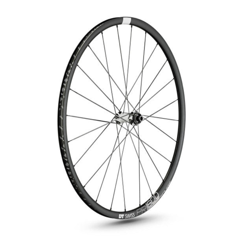 NEW DT Swiss PR 1600 Spline Disc 23 Front Wheel, 700c, 24h
