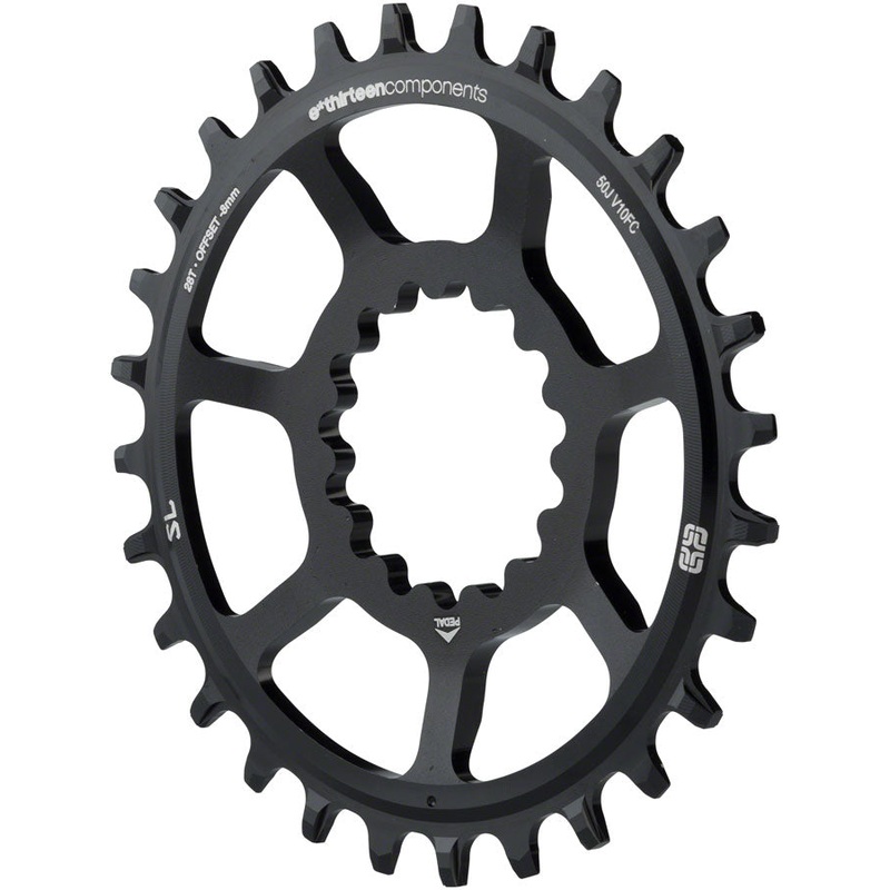 NEW e*thirteen Direct Mount SL Guide Ring, 8/9/10/11/12 speed, 28t Narrow Wide, Black