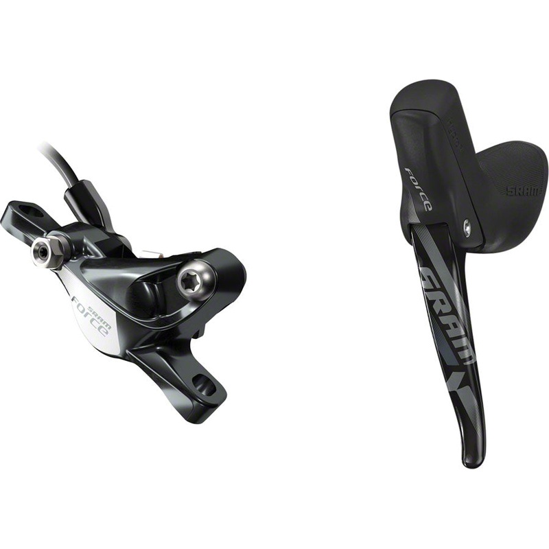 NEW SRAM Force 1 Disc Brake and Lever – Front, Hydraulic, Post Mount, Black, A1