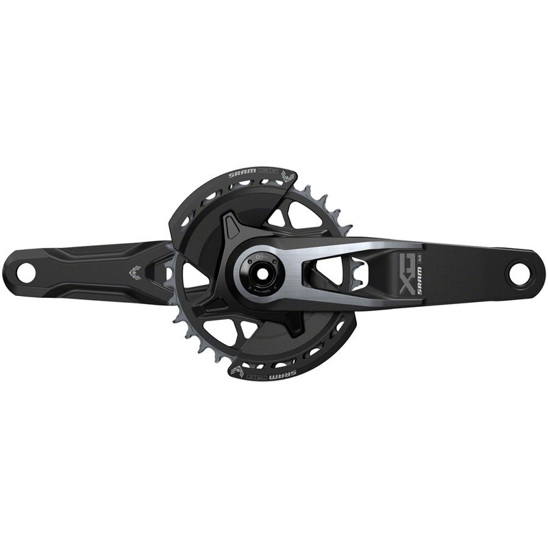 NEW SRAM X0 Eagle T-Type Wide Crankset – 12-Speed, 32t Chainring, Direct Mount, 2-Guards, DUB Spindle Interface, Black, V1 175mm