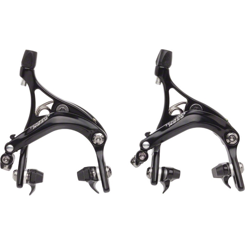 NEW Tektro R539 Road Caliper Set Front & Rear Black 47-57mm QR