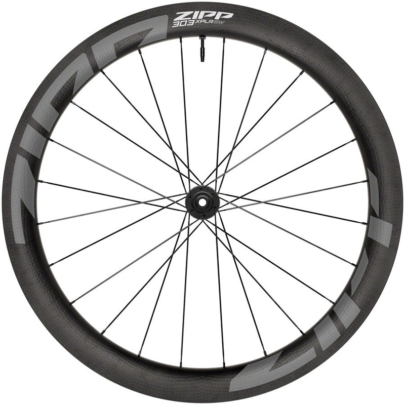 NEW Zipp 303 XPLR SW Front Wheel – 700, 12 x 100mm, Center-Lock, Carbon, Black, 24H, A1