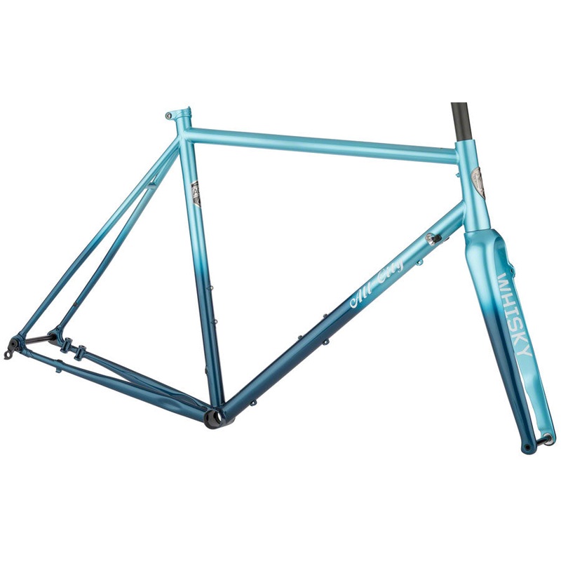 NEW All-City Zig Zag Frameset – 700c, Steel, Miami Beach Aqua, 49cm
