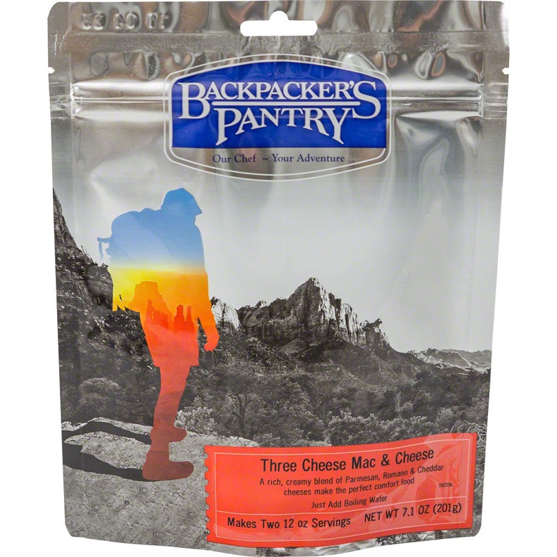 NEW Backpacker’s Pantry Three Cheese Mac and Cheese: 2 Servings
