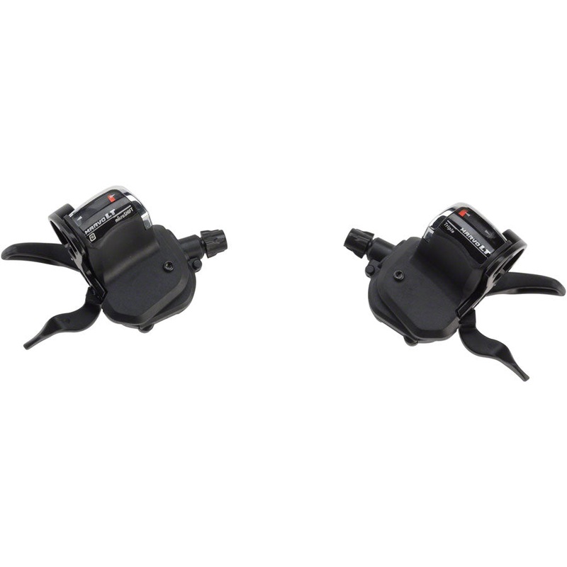 NEW microSHIFT MarvoLT Trigger Shifter Set, 9-Speed, Double/Triple, Steel Lever, Optical Gear Indicator, Shimano Compatible