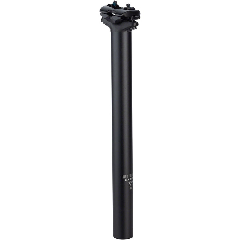 NEW Dimension Two-Bolt Seatpost 31.6 x 350 Matte Black