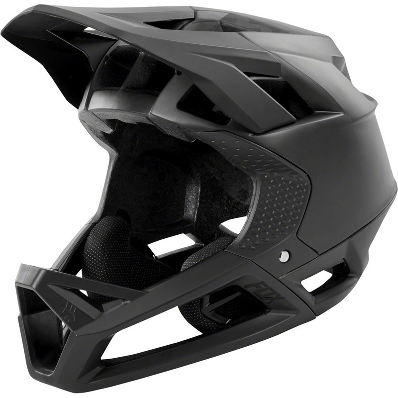 NEW Fox Racing Proframe Full Face Helmet: Matte Black XL