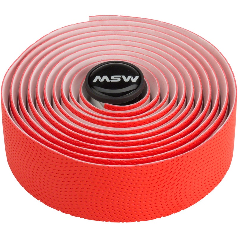 NEW MSW HBT-210 Anti-Slip Gel Handlebar Tape – Red