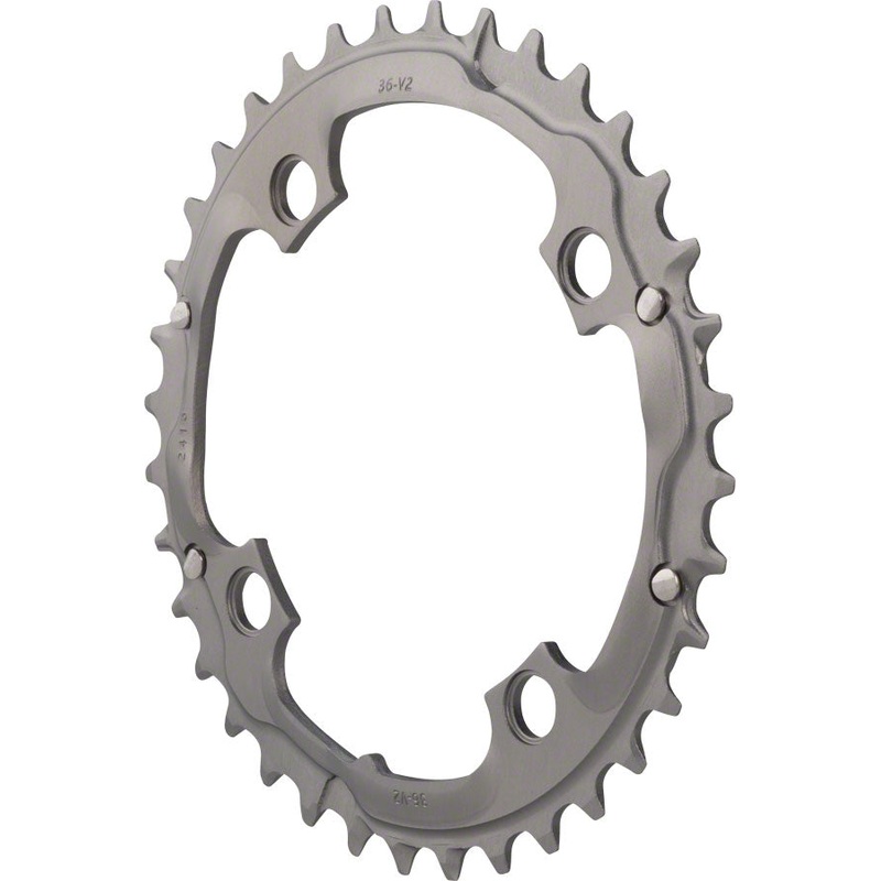 NEW TruVativ Trushift 36T x 104mm BCD Alloy Ring Gray