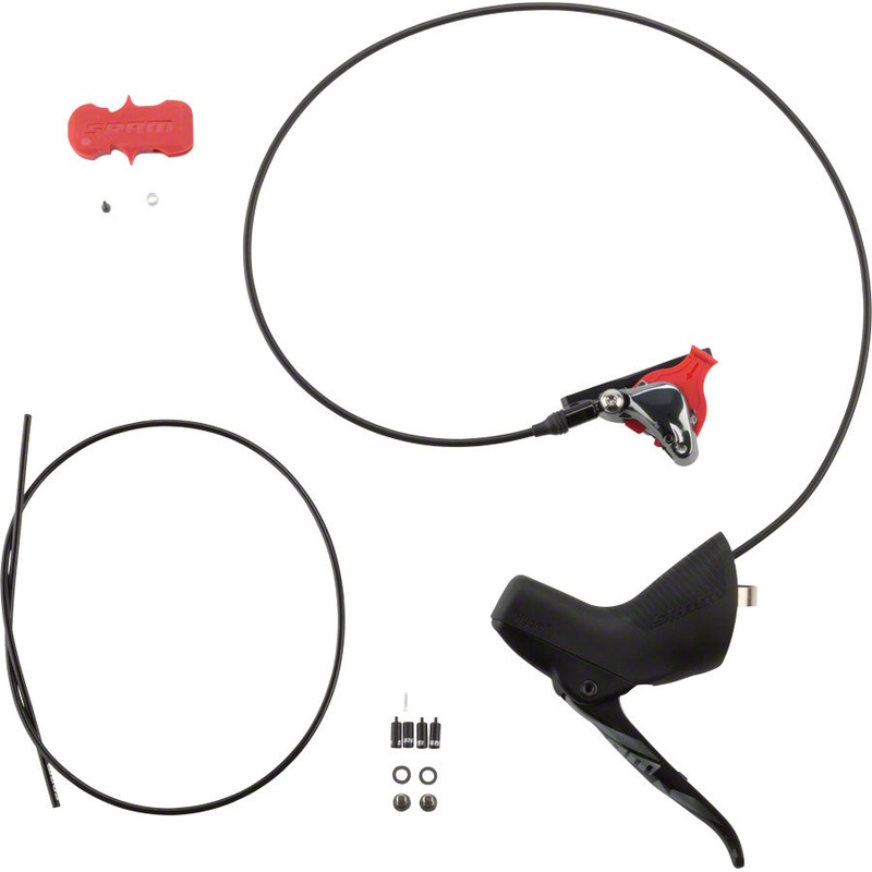 NEW SRAM Force 1 Disc Brake and Lever – Front, Hydraulic, Flat Mount, Black, A1