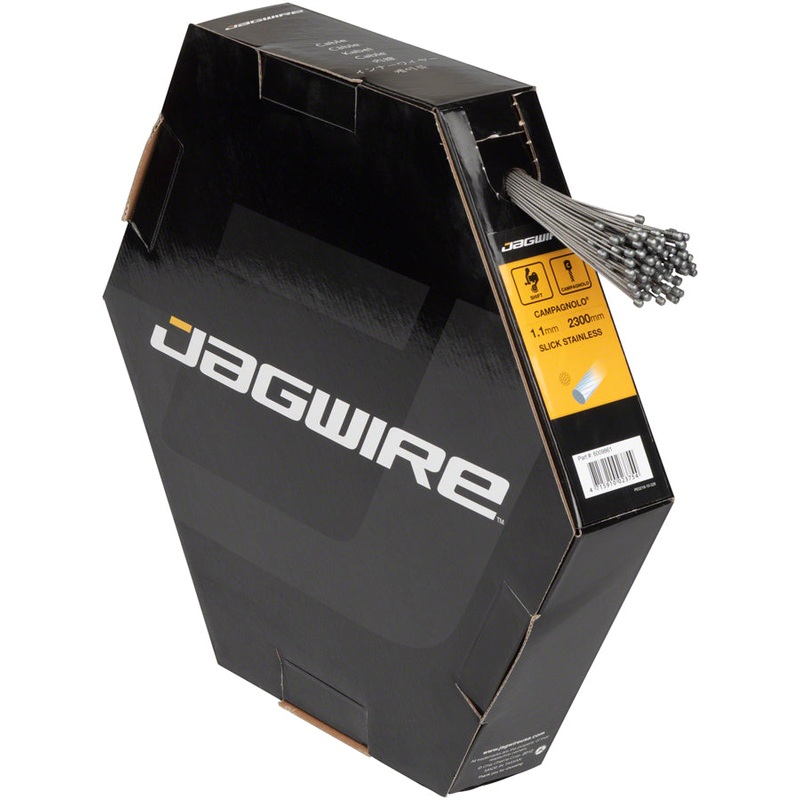 NEW Jagwire Sport Derailleur Cable Slick Stainless 1.1x2300mm Box/100 Campagnolo