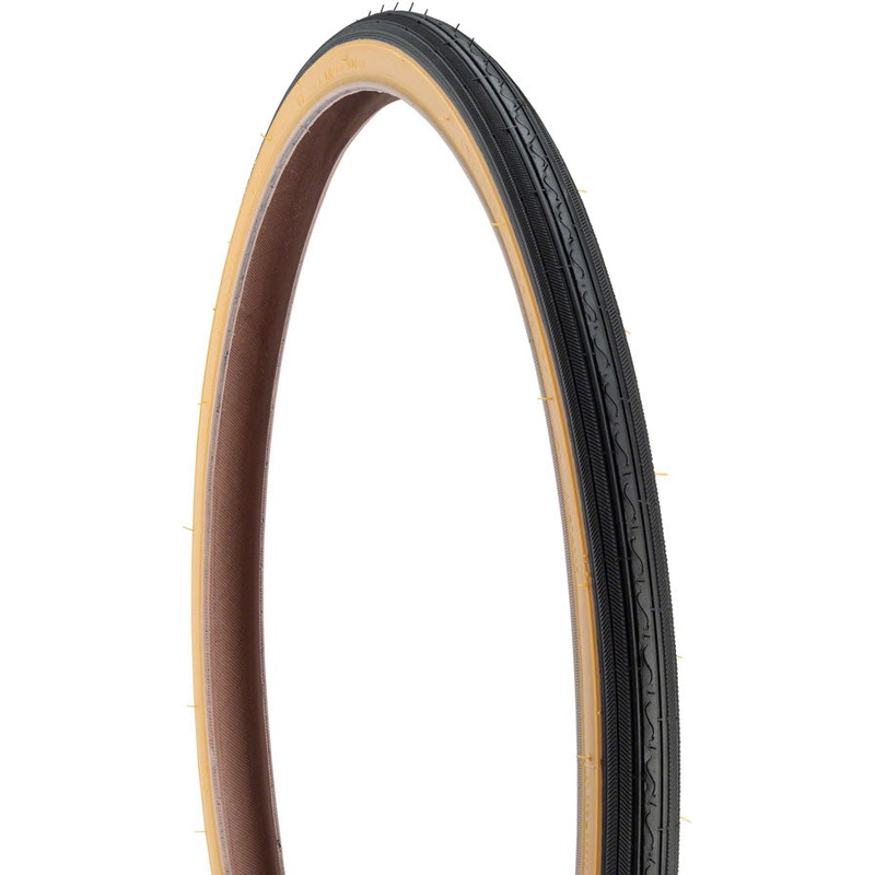 NEW Kenda Street K40 Road Tire 24×1 3/8 Black/Tan Steel