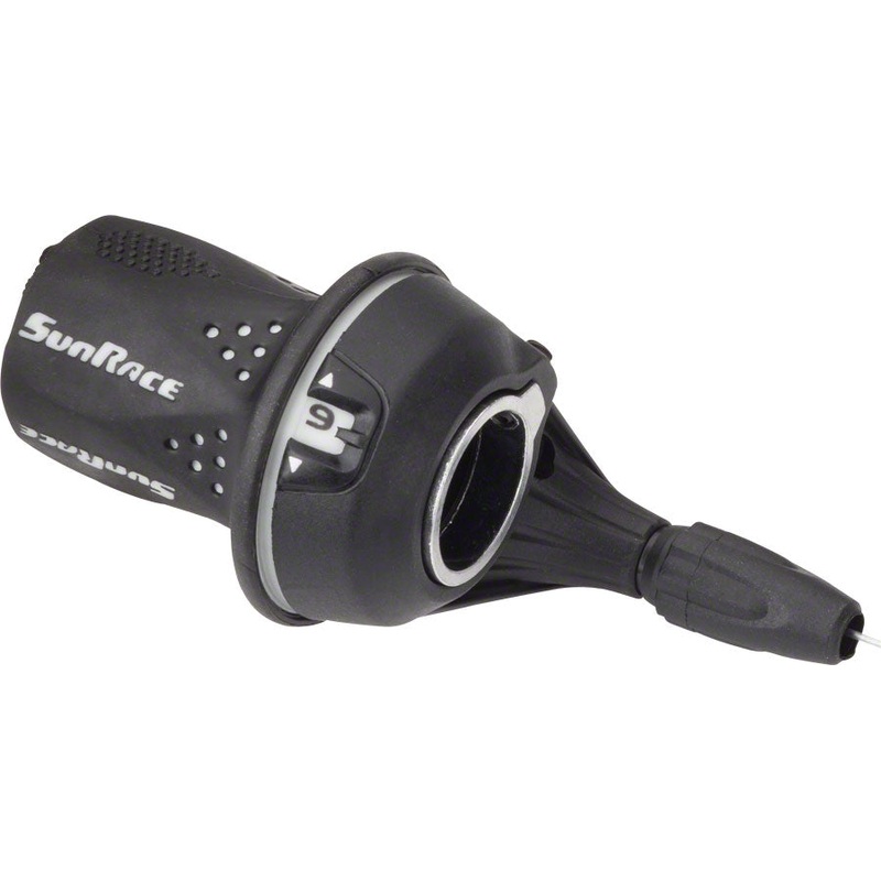 NEW SunRace M21 Twist Shift Rear 6-Speed: Gray