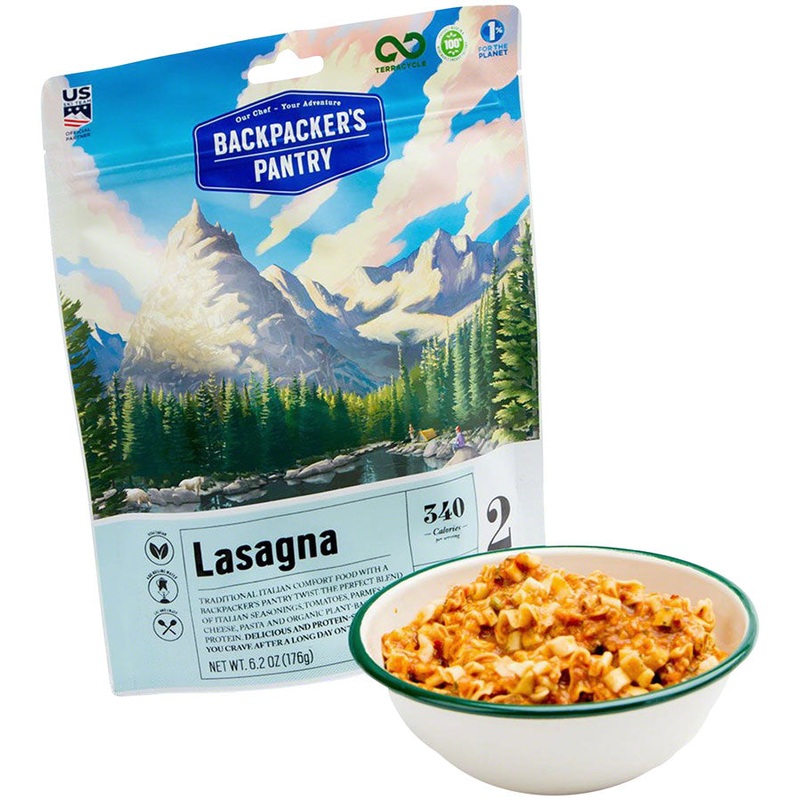 NEW Backpacker’s Pantry Lasagna Vegetarian: 2 Servings